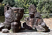 Preah Khan temple - east entrance of the fourth enclosure, the bridge lined by devas and asuras.